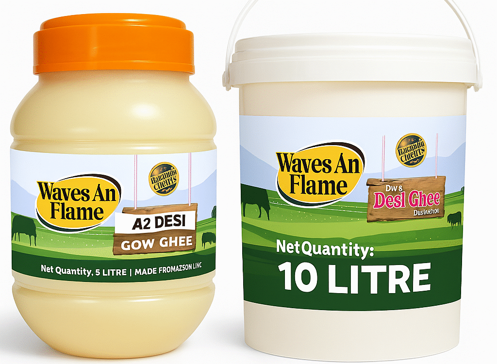 Bulk Pack of Desi Ghee - WavesanFalme
