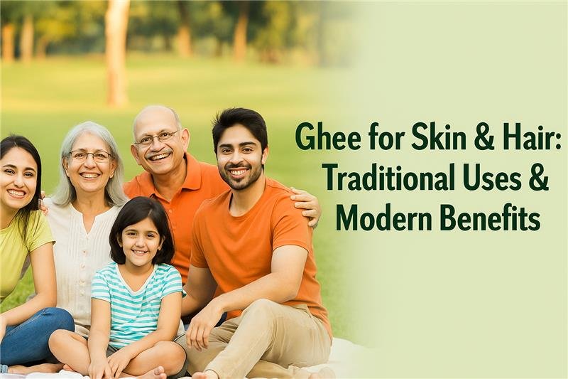 Choose A2 Desi Ghee for Beauty Care WavesanFlame