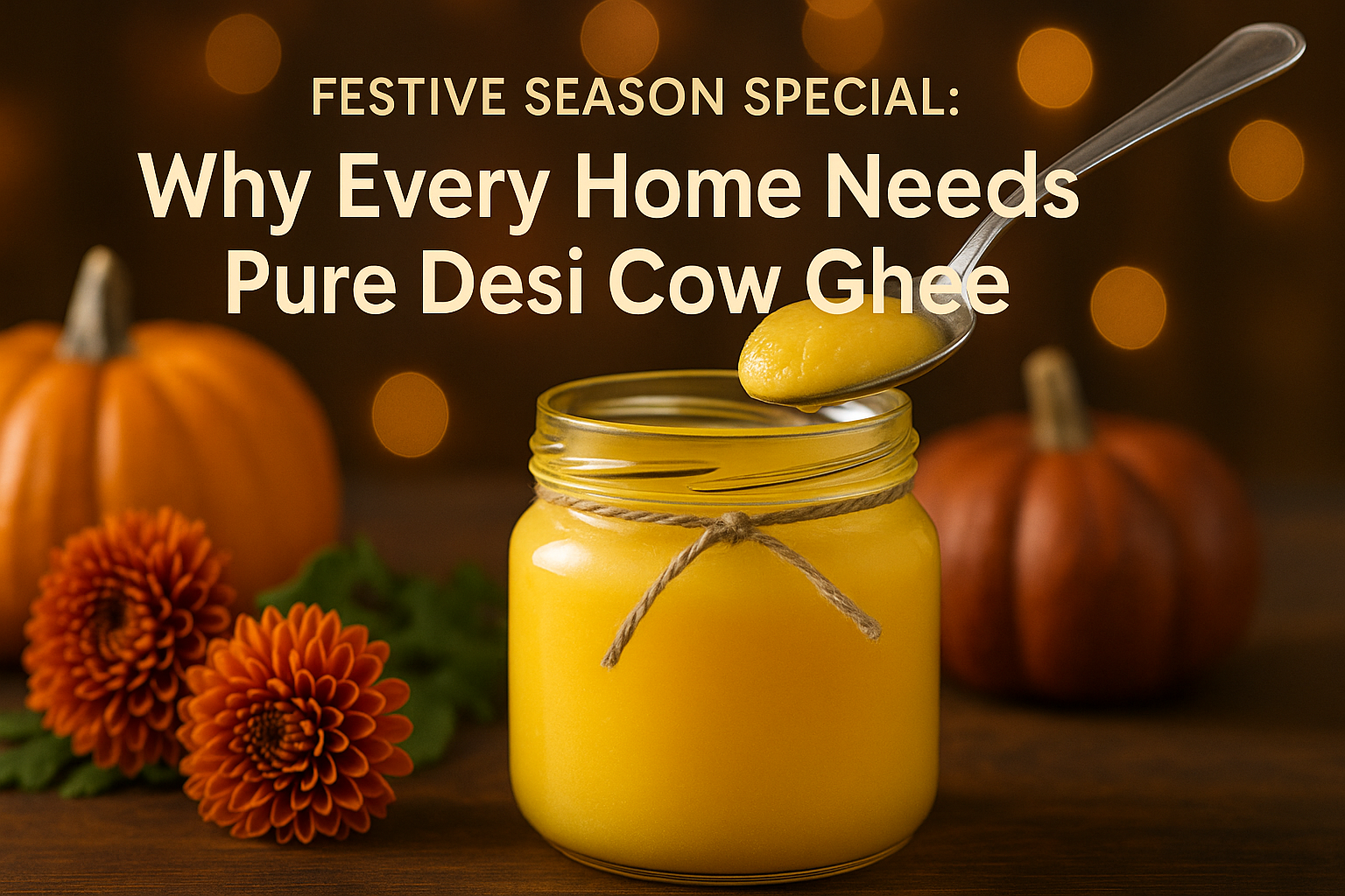 Every Home Needs Pure Desi Ghee