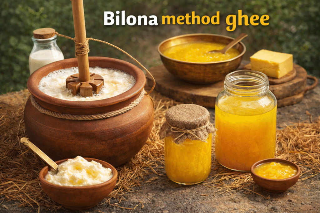Bilona Method A2 Cow Ghee - WavesanFlame